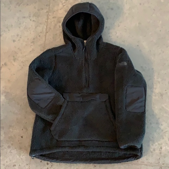 the north face campshire anorak fleece jacket